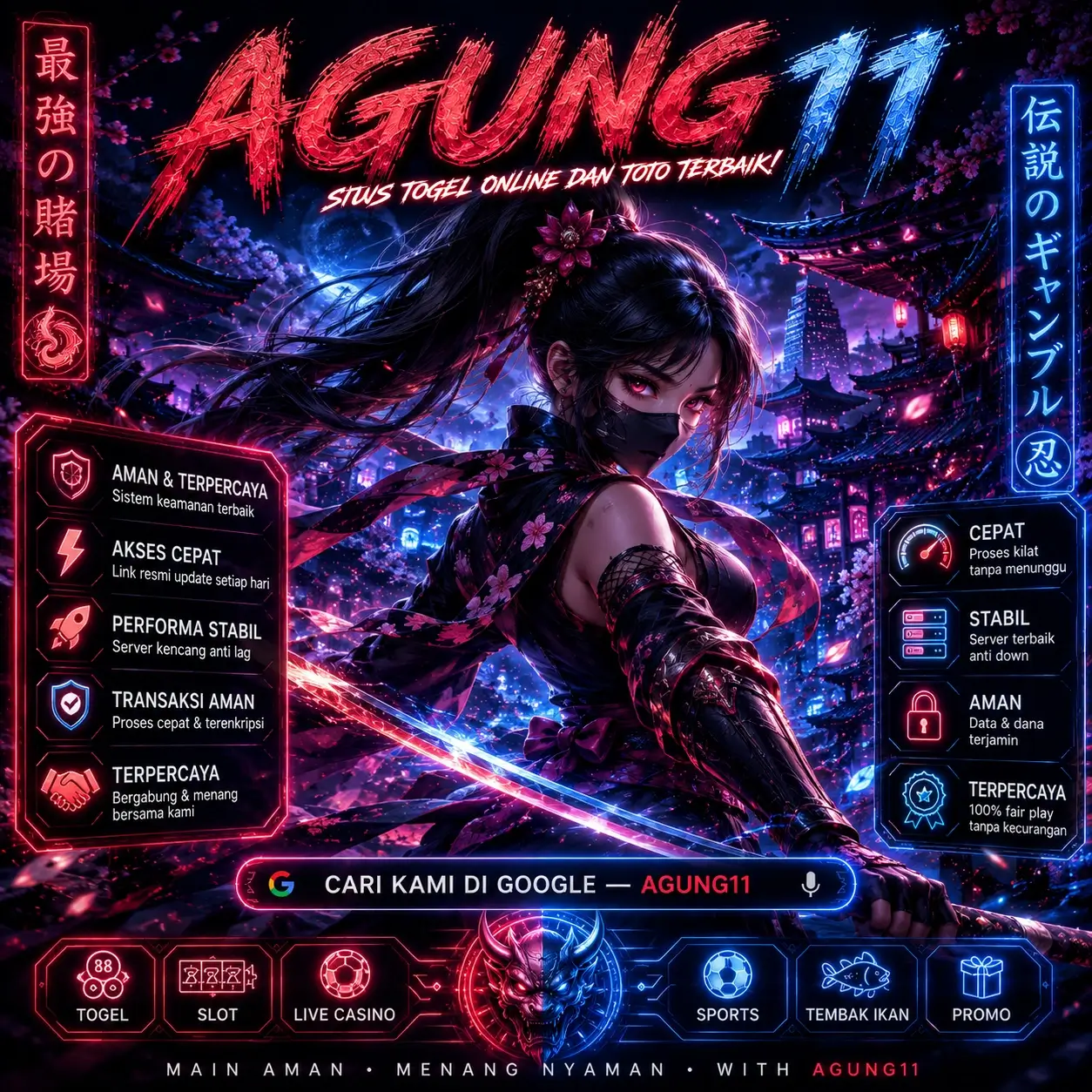 AGUNG11 | Login Bandar Toto dan Bandar Togel Online Dengan Diskon Tertinggi
